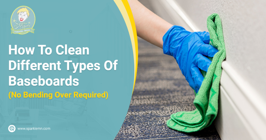 how to clean different types of baseboards